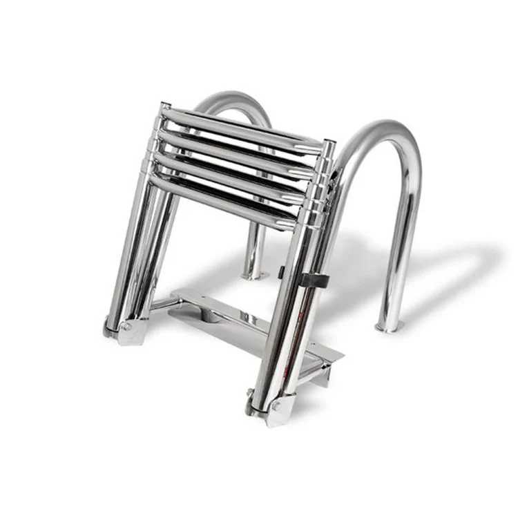 이중 튜브 텔레스코픽 사다리